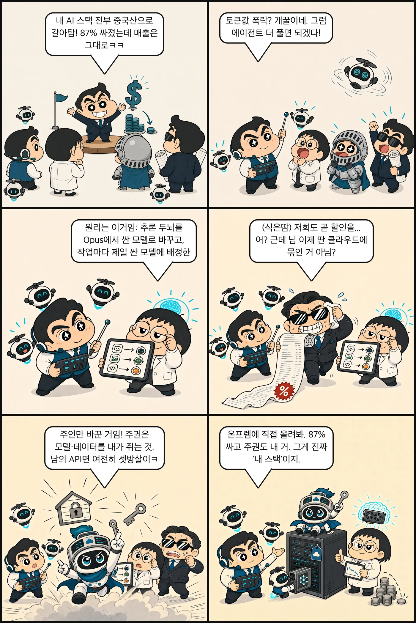 내 AI 스택 전부 중국산이요