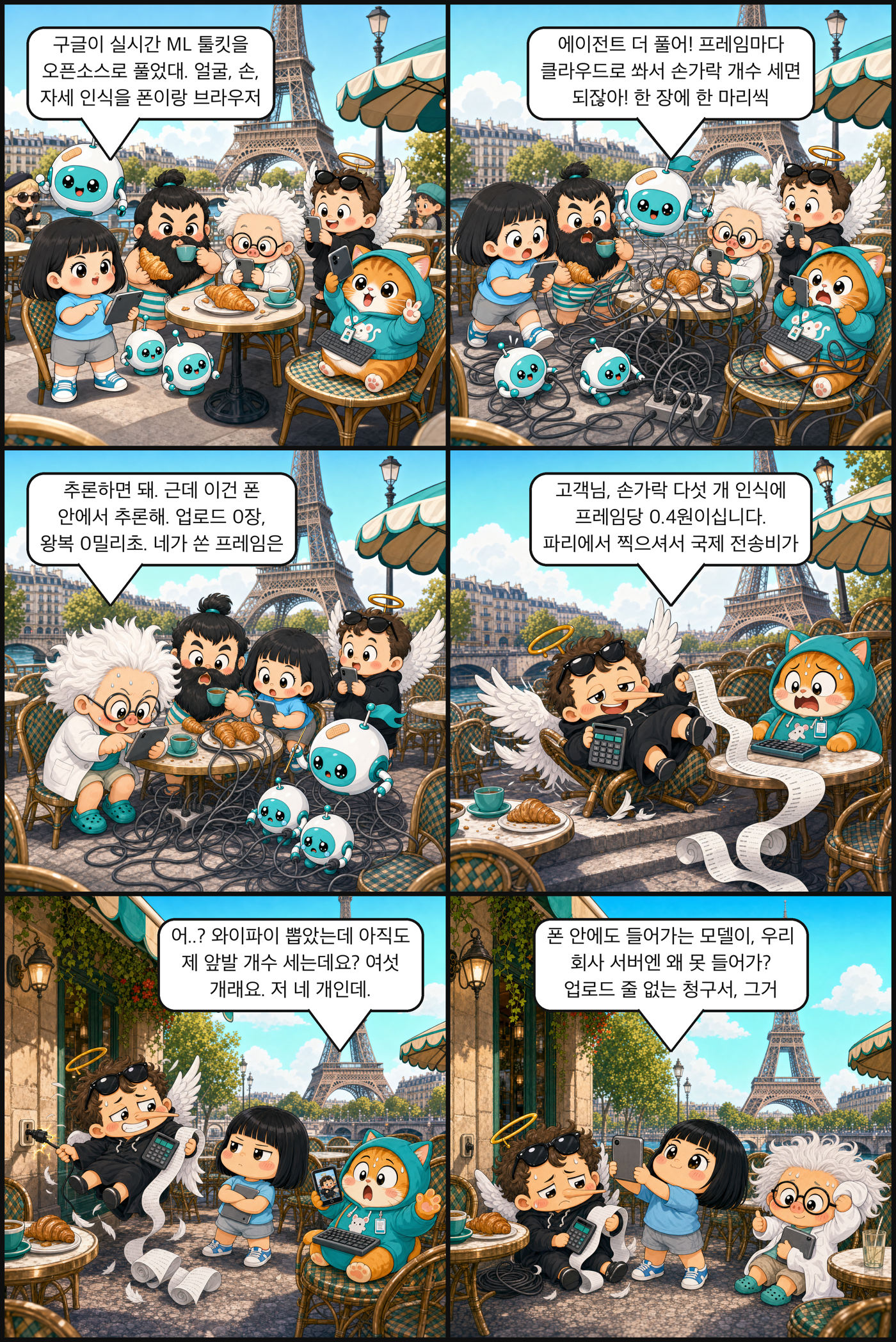 폰이 다 하는데 왜 파리 밖으로
