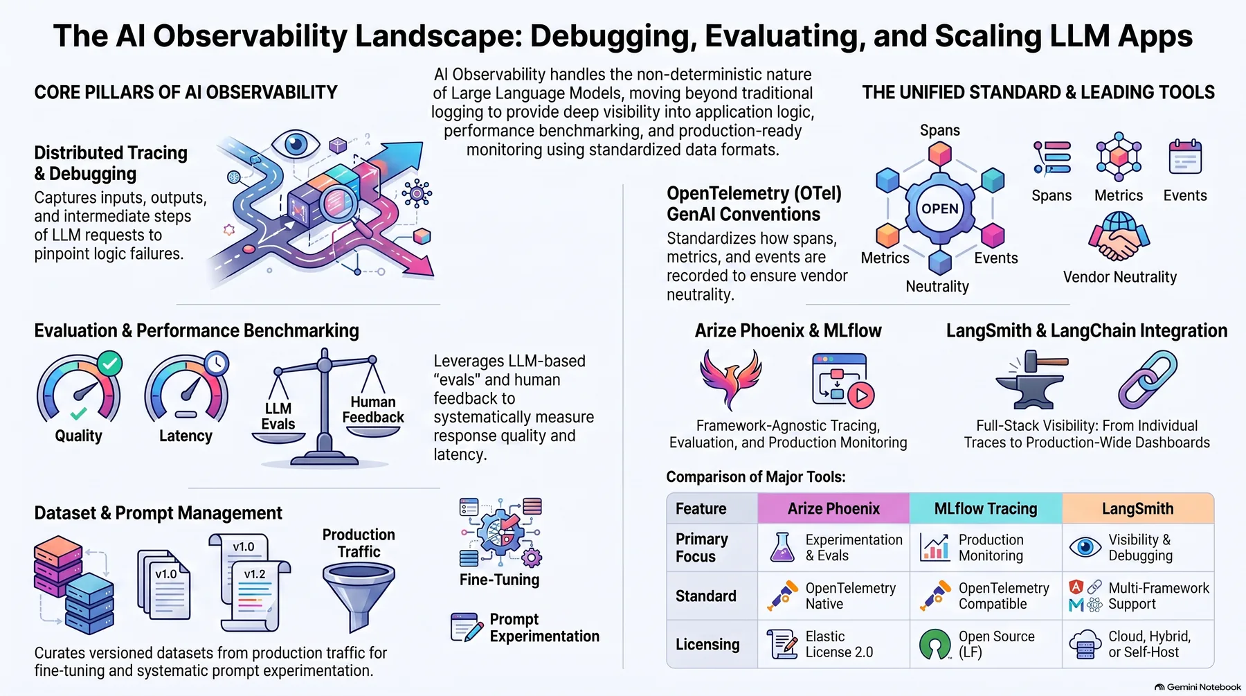 Key-concept summary infographic 1