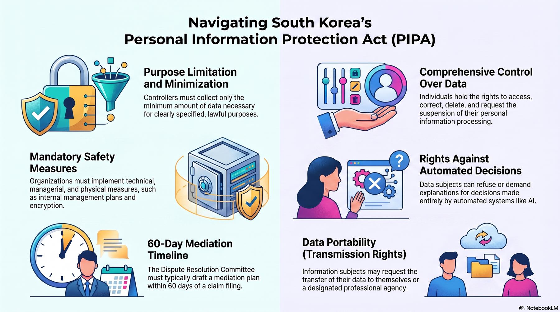 Key-concept summary infographic 1