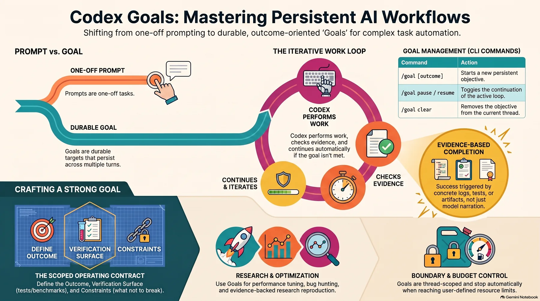 Key-concept summary infographic 1