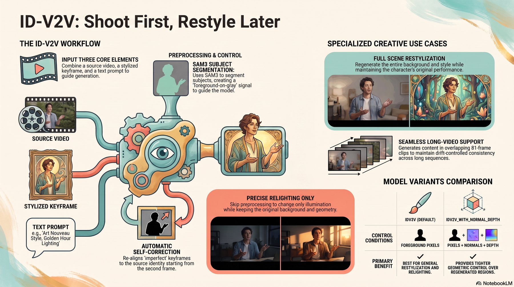 Key-concept summary infographic 1