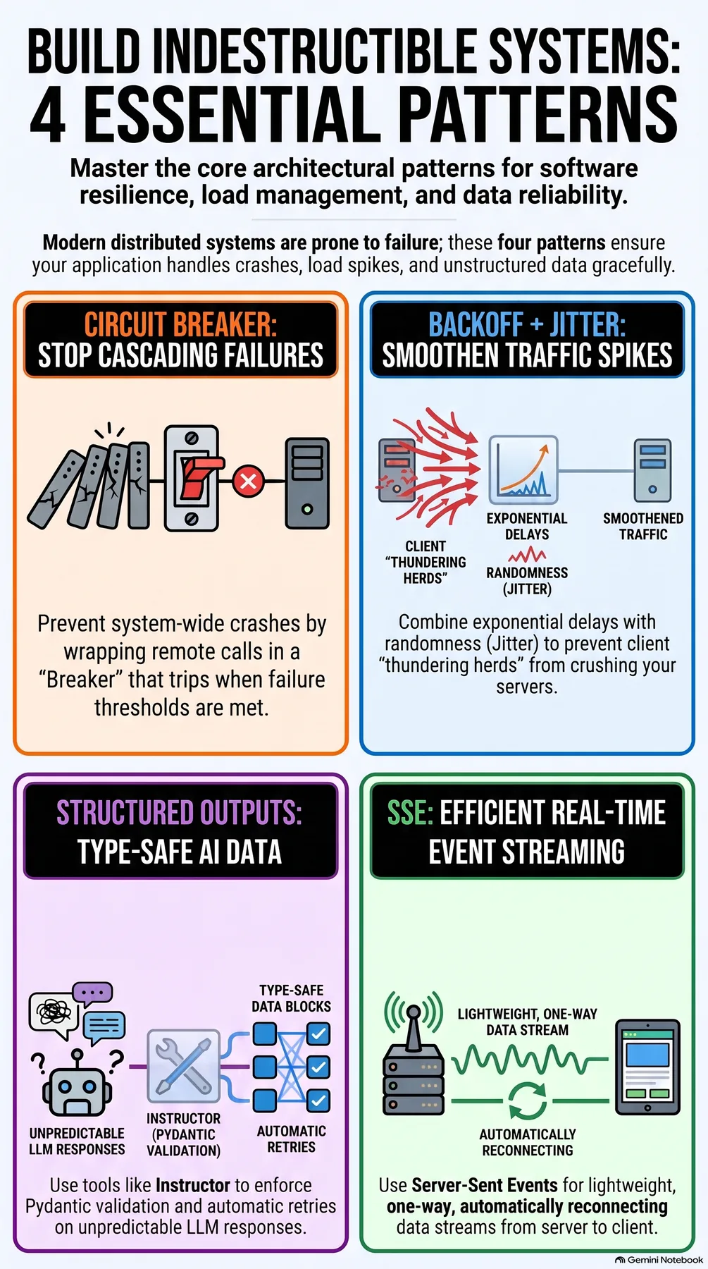 Key-concept summary infographic 2