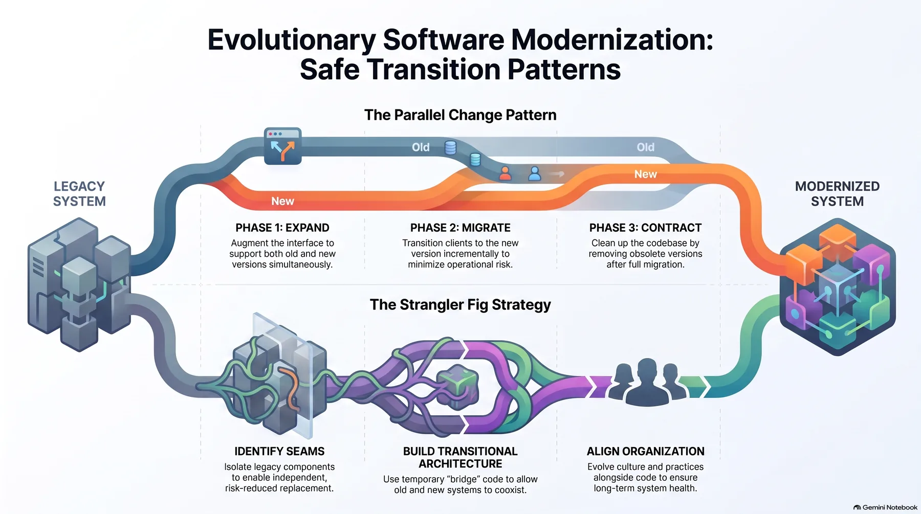 Key-concept summary infographic 1