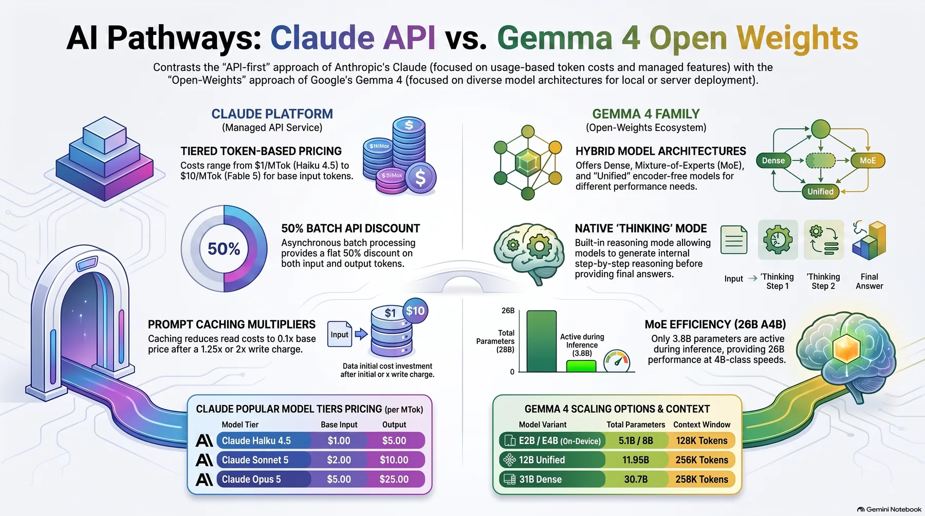 Key-concept summary infographic 1