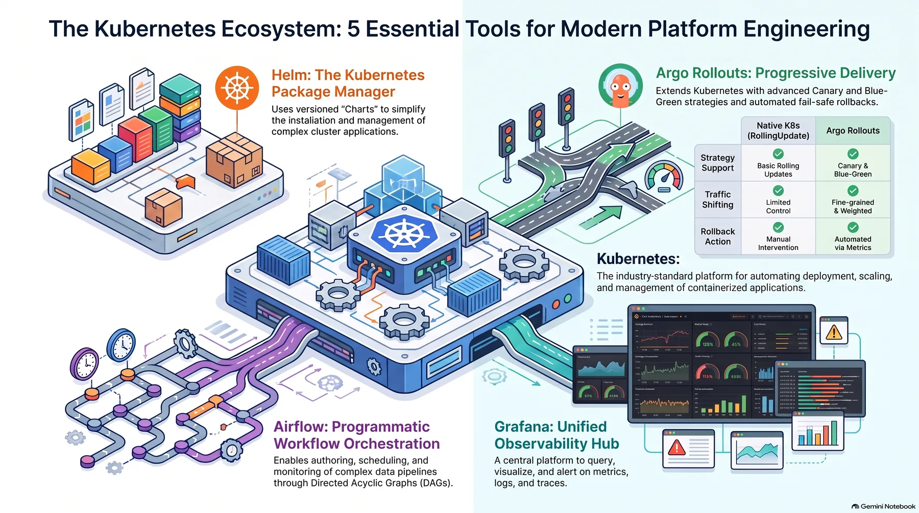 Key-concept summary infographic 1