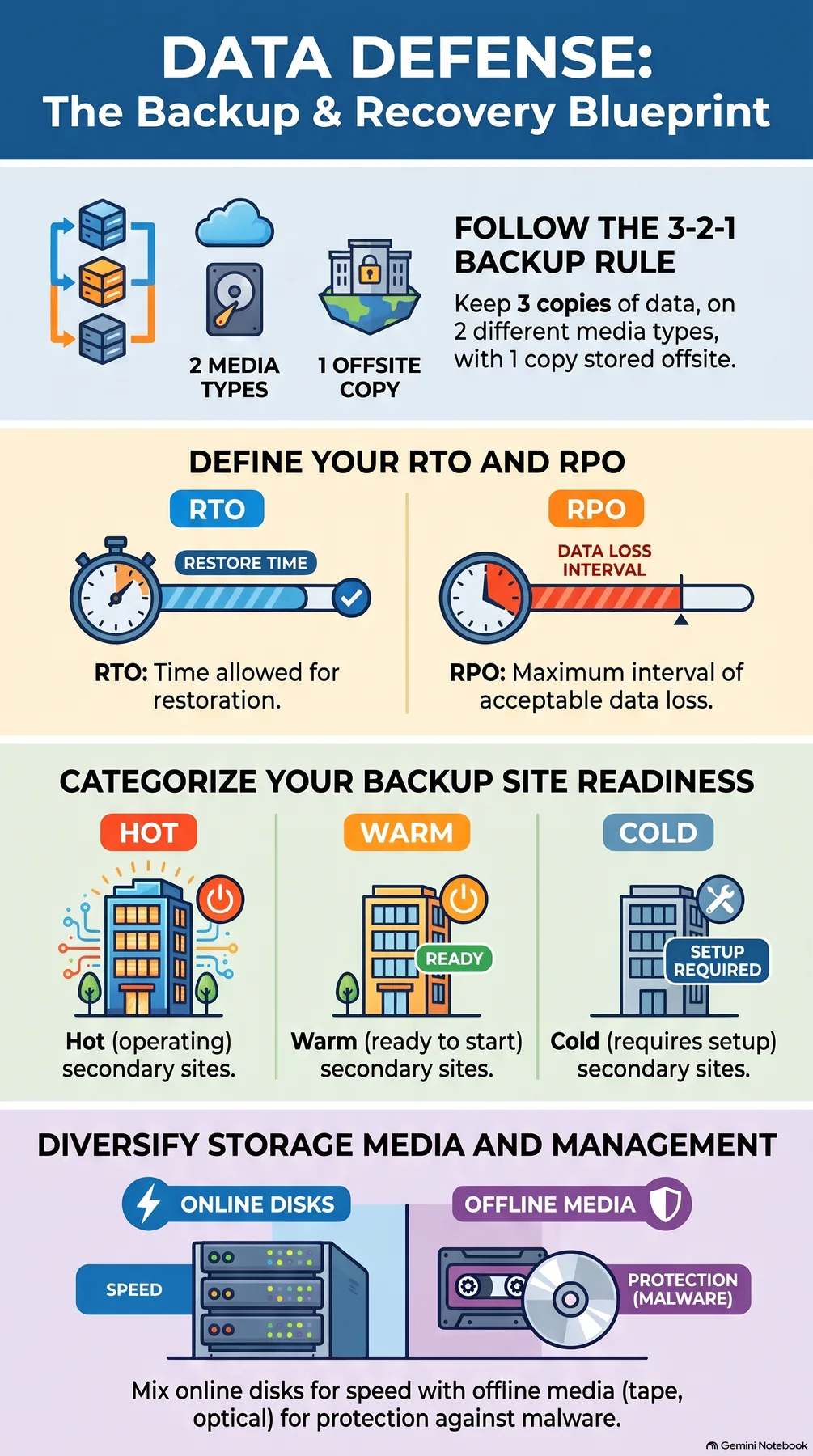 Key-concept summary infographic 2