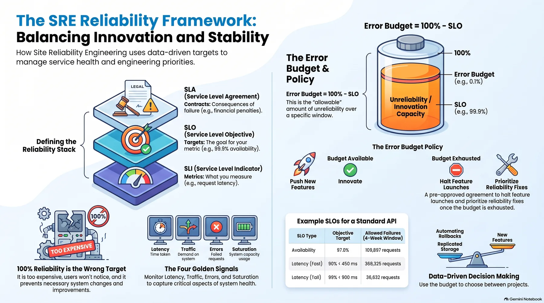 Key-concept summary infographic 1