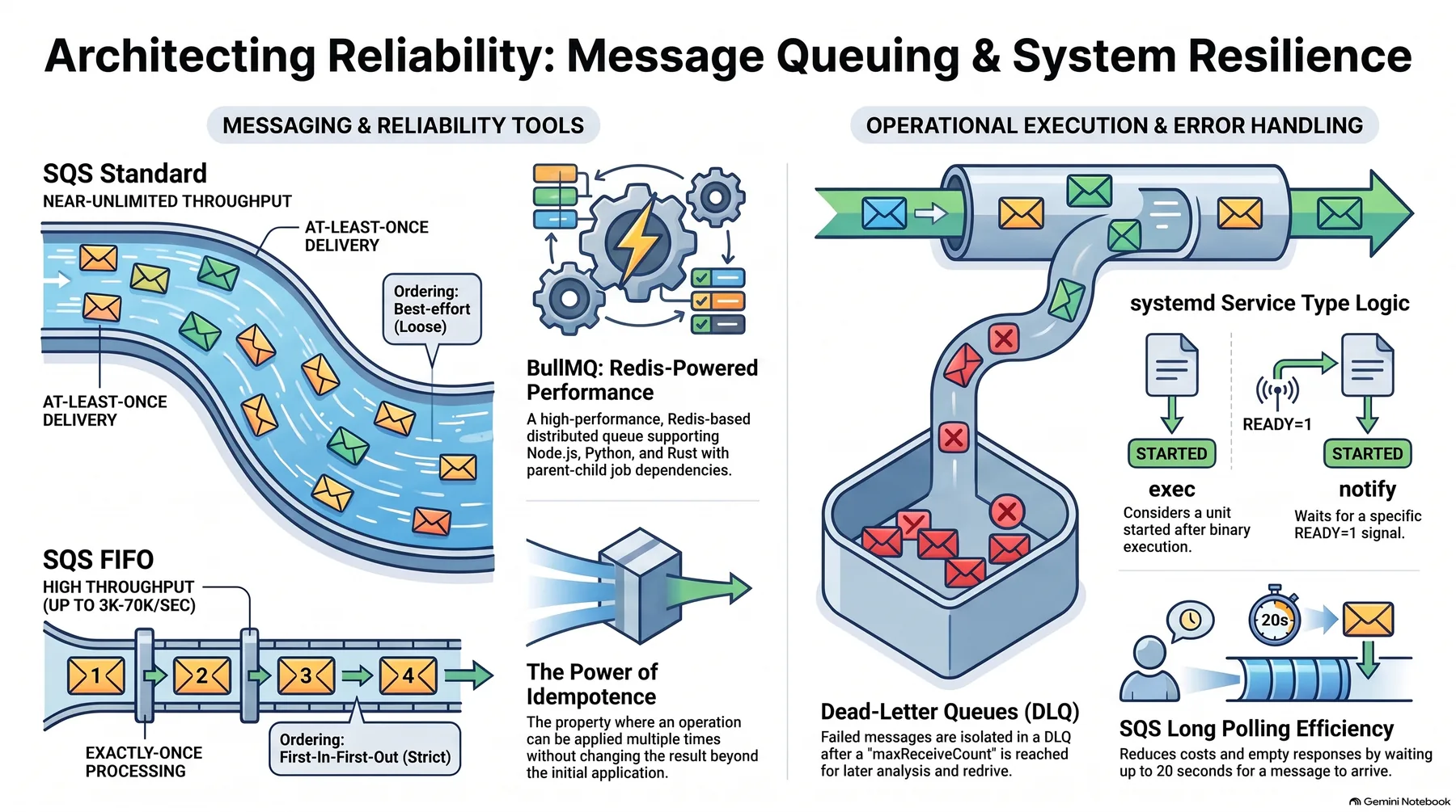 Key-concept summary infographic 1