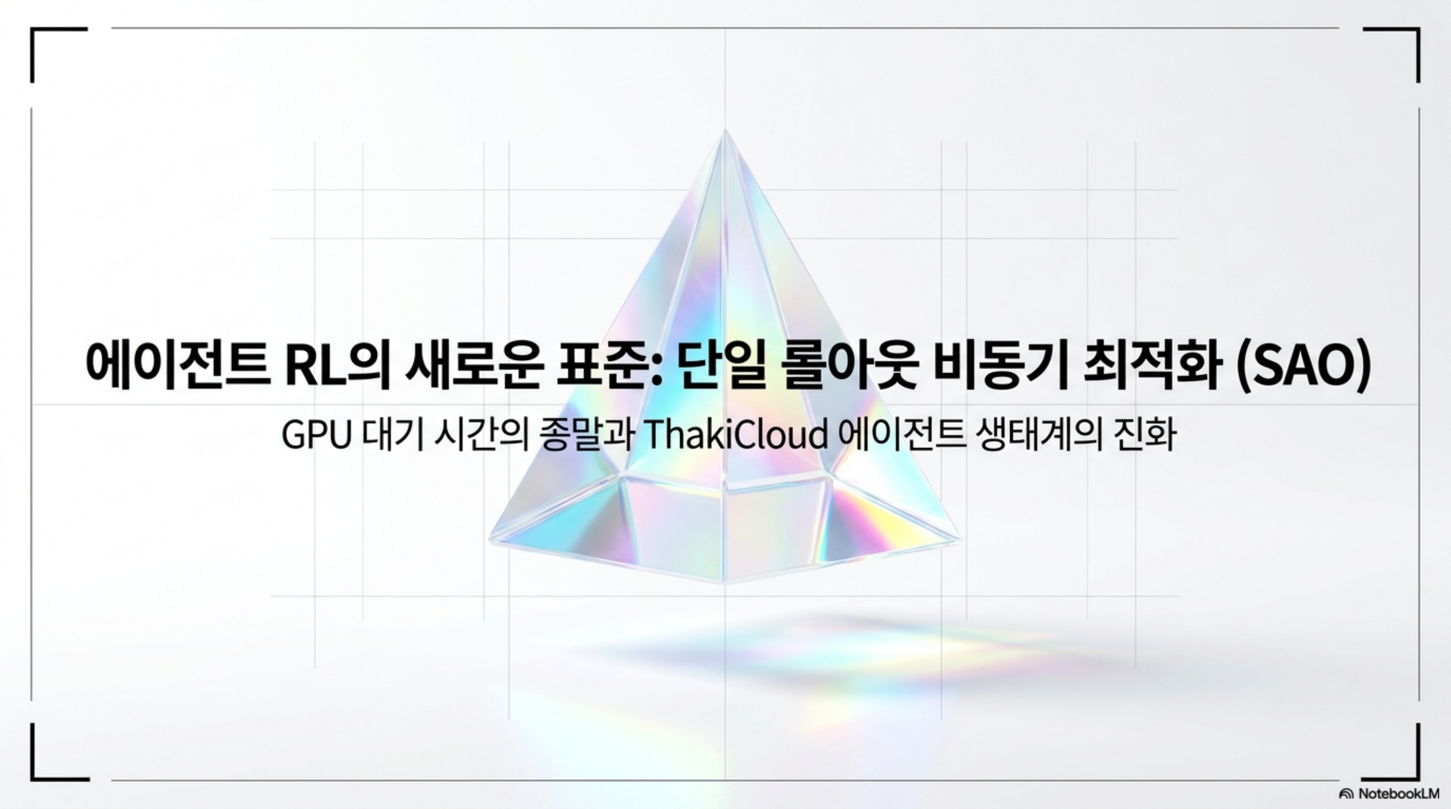 sao-single-rollout-async-agentic-rl 슬라이드 1