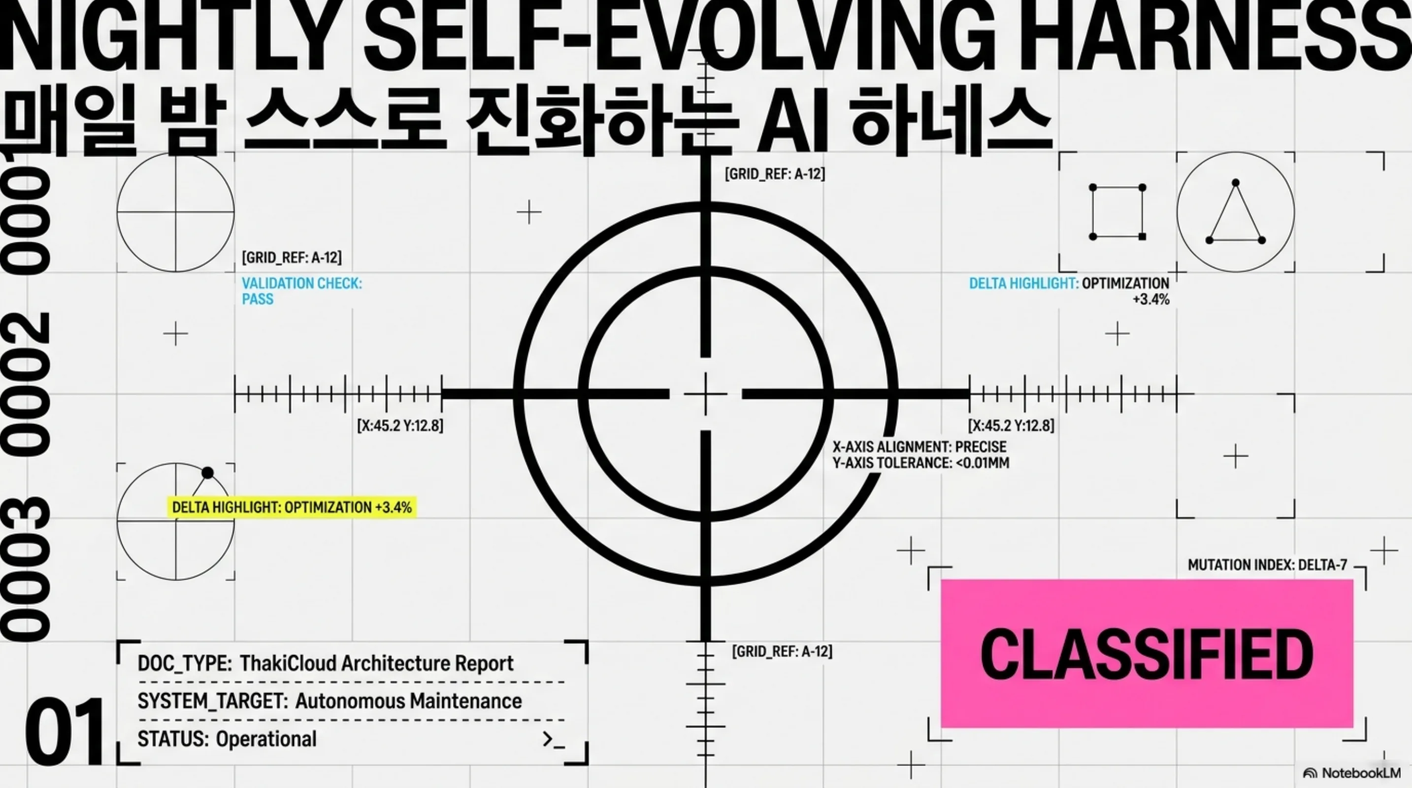 self-evolving-harness-nightly 슬라이드 1